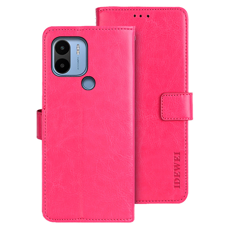 IDEWEI For Xiaomi A1 4G Poco C50 4G A2 4G PU Leather Flip Phone Cover Protective Case Viewing Stand Crazy Horse Texture Wallet Shell IDEWEI For Xiaomi A1 4G Poco C50 4G A2 4G PU Leather Flip Phone Cover Protective Case Viewing Stand Crazy Horse Texture Wallet Shell